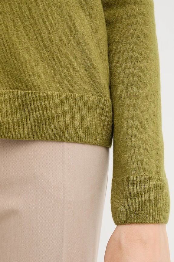 Sveter s prímesou vlny United Colors of Benetton 1035D1P17 zelená