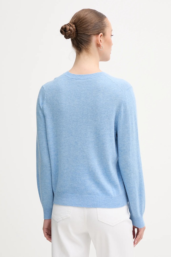 Odzież United Colors of Benetton sweter wełniany 1002D10BG niebieski