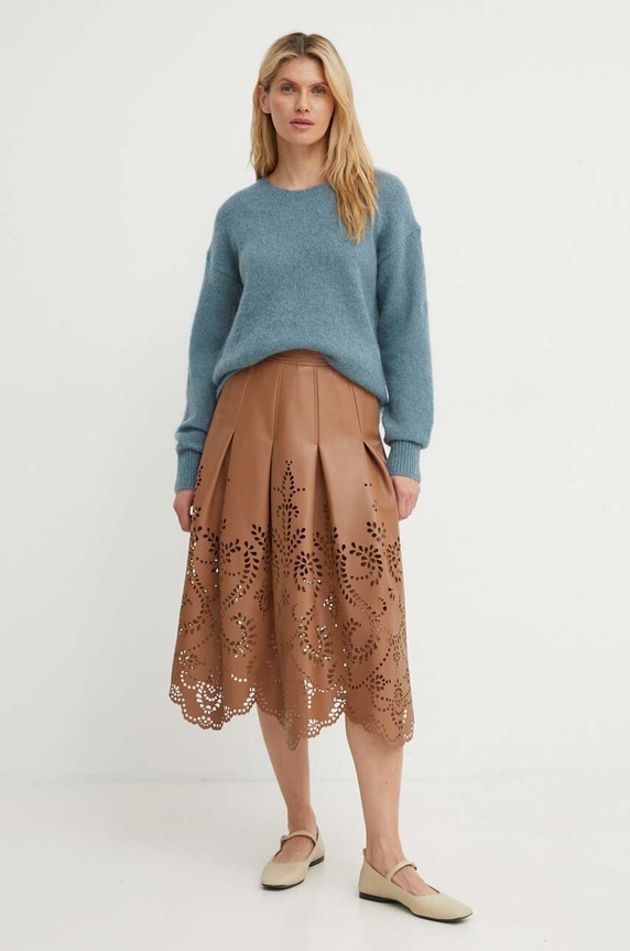 By Malene Birger pulover de lana BRIELLA. Q71340035 albastru AW24