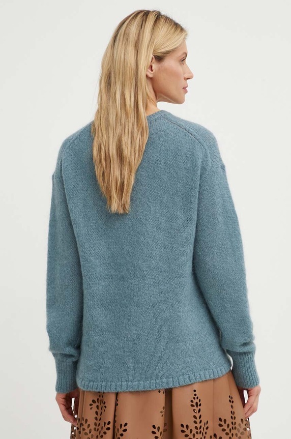 Îmbrăcăminte By Malene Birger pulover de lana BRIELLA. Q71340035 albastru