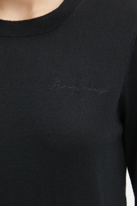 Armani Exchange maglione in lana 6DYM1J.YME3Z nero