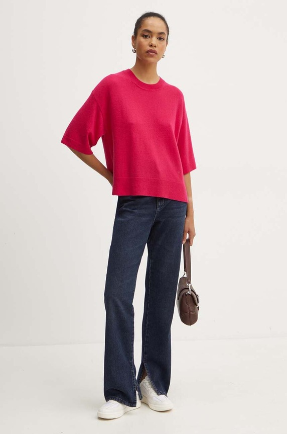 Vlněný svetr Marella 2423366141200 růžová AW24