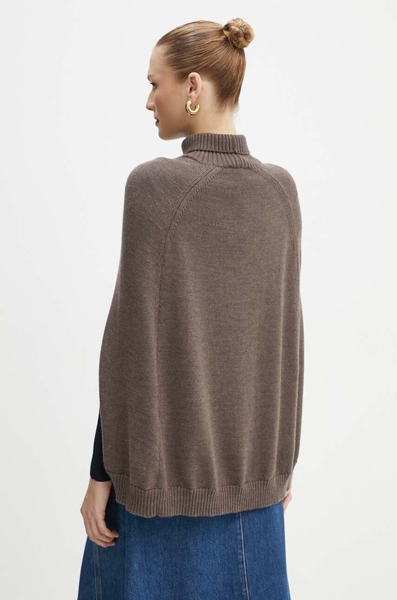 Ruházat Max Mara Leisure gyapjú pulóver 2426366188600 barna