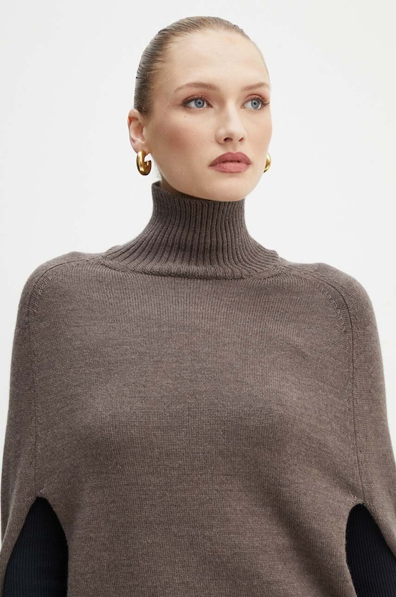 Max Mara Leisure gyapjú pulóver barna 2426366188600