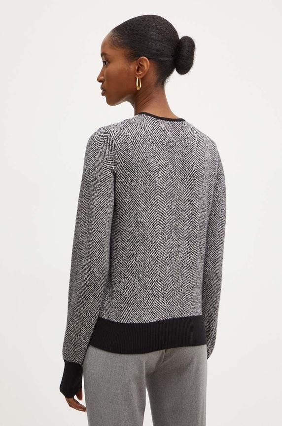 Ρούχα Μάλλινη ζακέτα Luisa Spagnoli MALTE 58393 γκρί