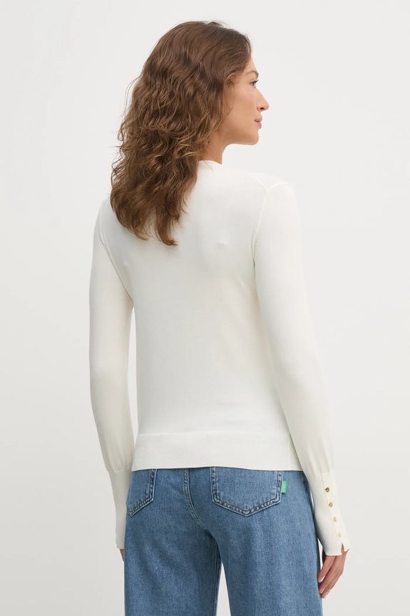 Odzież United Colors of Benetton sweter 104HD10CB beżowy