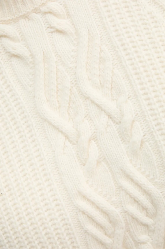 Μάλλινο γιλέκο United Colors of Benetton 1344D10C9 μπεζ