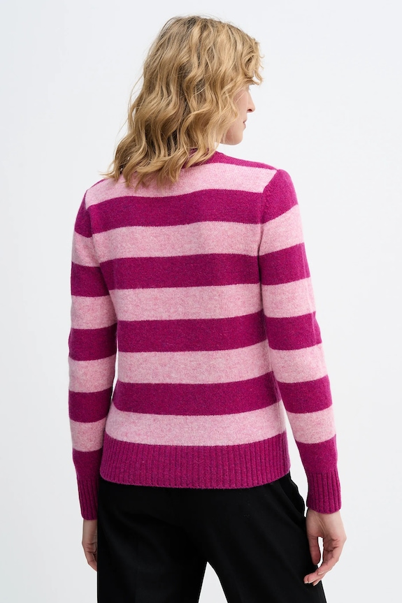 Дрехи Вълнена жилетка United Colors of Benetton 103ME5014 виолетов