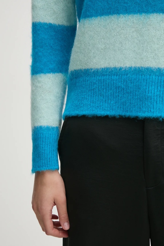 Sveter s prímesou vlny United Colors of Benetton 1026E10BS modrá