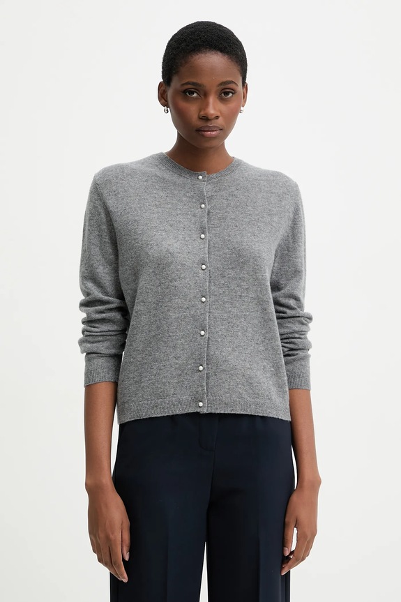 United Colors of Benetton sweter wełniany wełna szary 1002D501U