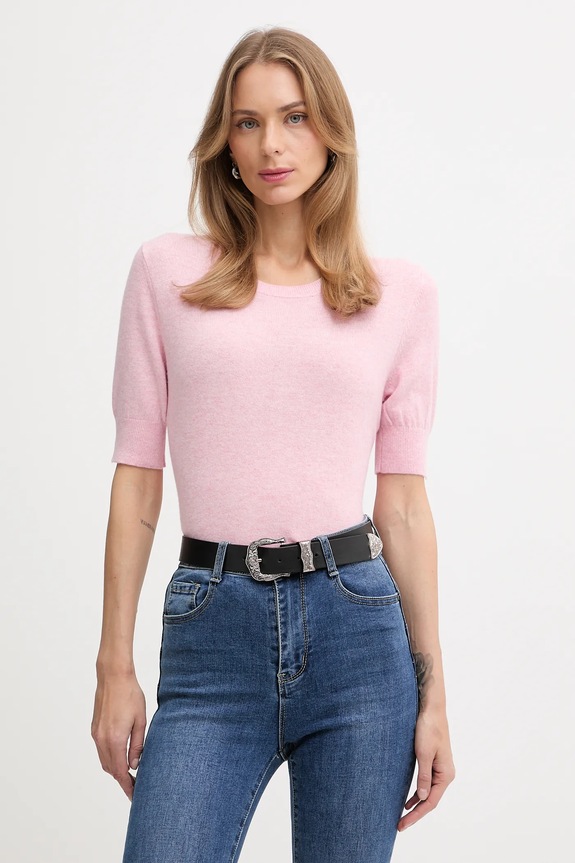 United Colors of Benetton sweter różowy 1002D10D2