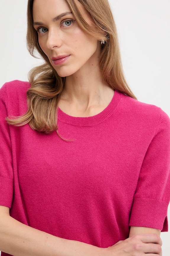 United Colors of Benetton sweter różowy 1002D10D2