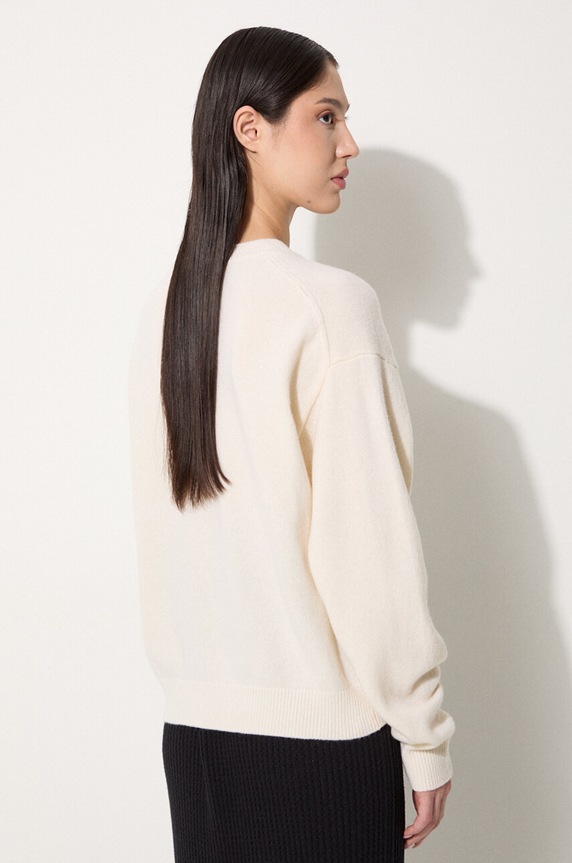 Clothing Kenzo woolen jumper Rws Boke Placed Jumper FE62PU4903LD.02 beige
