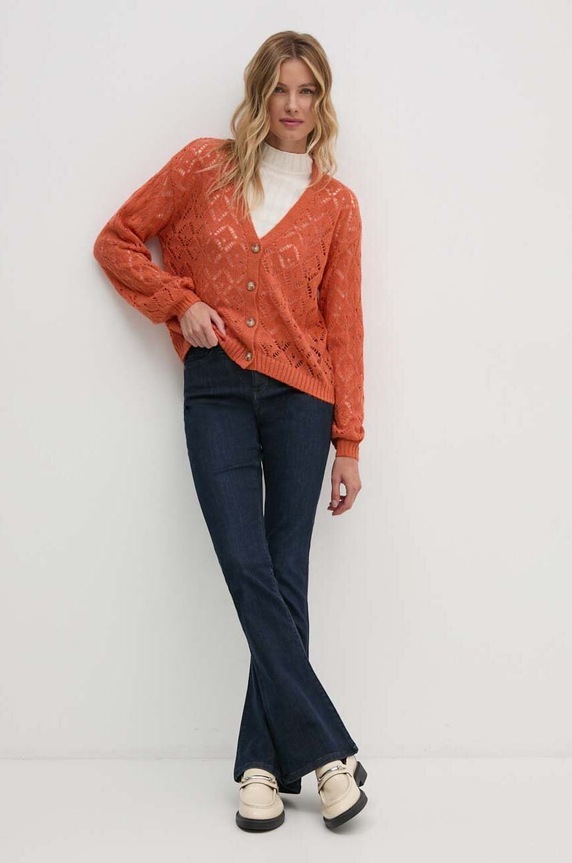 Pepe Jeans pulóver IZABEL TURTLENECK PL702224 bézs AW24