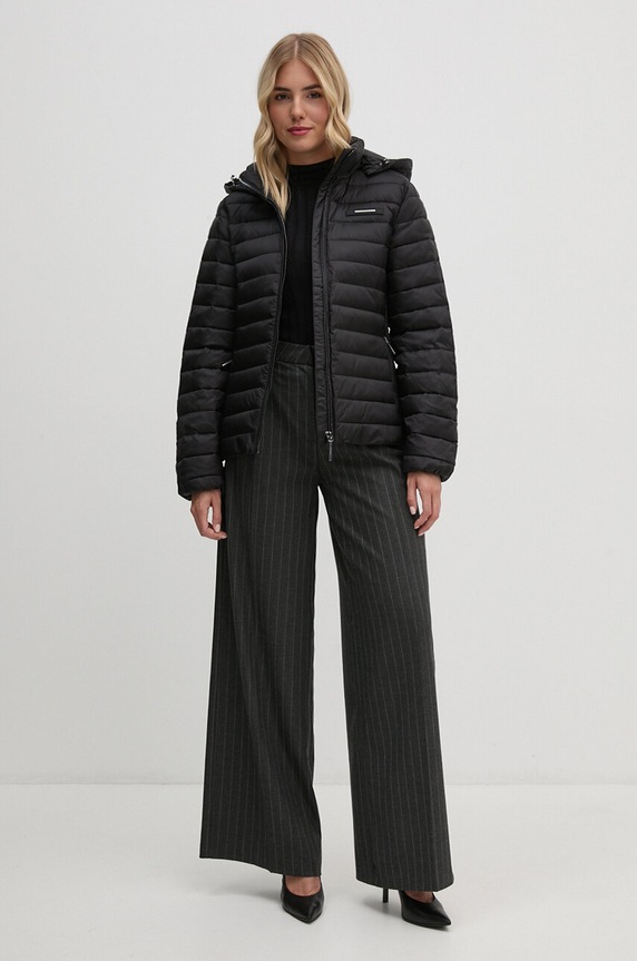 Pepe Jeans pulover IZABEL TURTLENECK PL702224 negru AW24