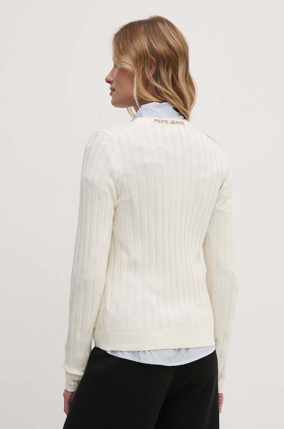 Oblečenie Kardigán Pepe Jeans IZABEL CARDIGAN PL702225 béžová