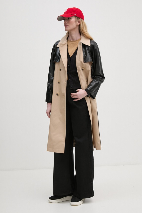 Pepe Jeans cardigan IZABEL CARDIGAN PL702225 negru AW24