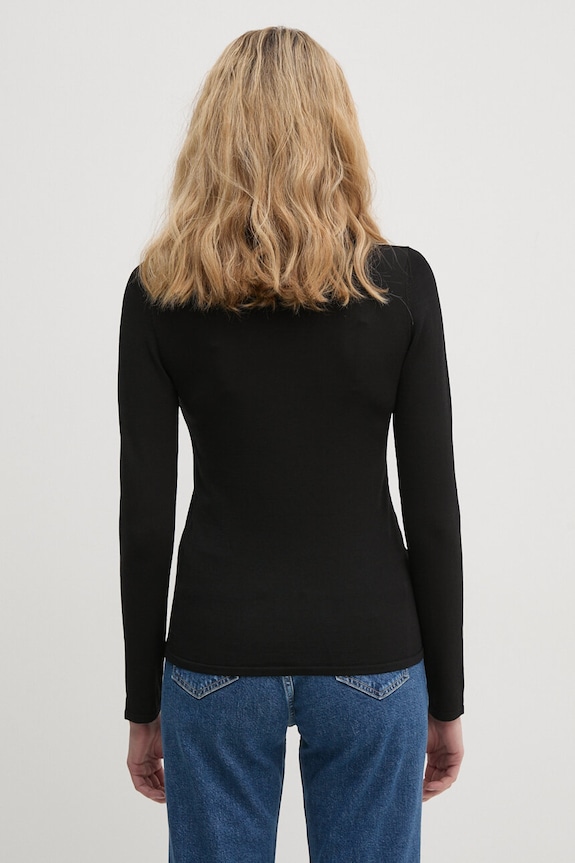 Îmbrăcăminte Sisley cardigan 1WTHM500K negru