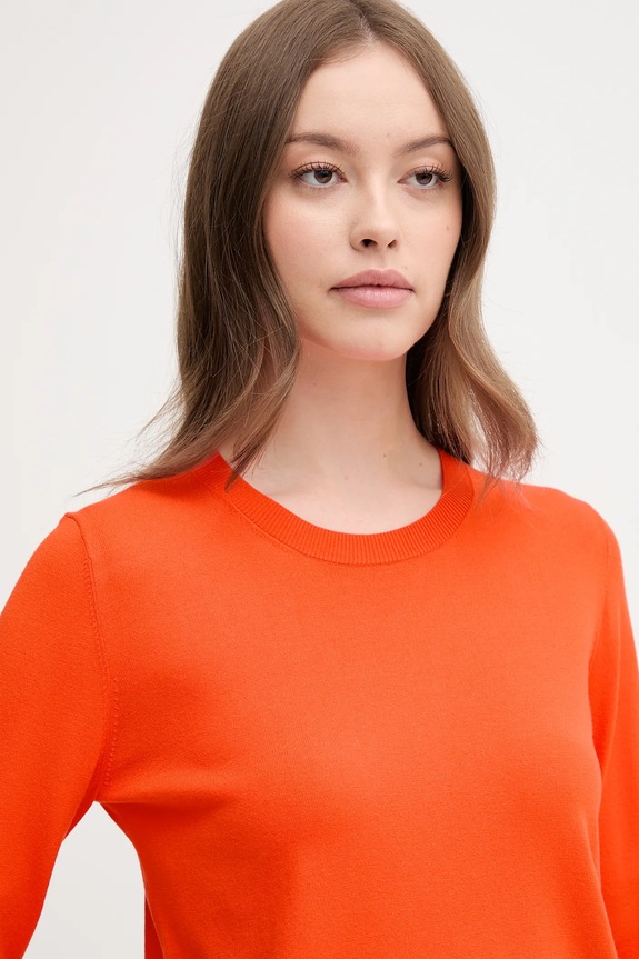 Sisley sweter czerwony 17Q3M100F