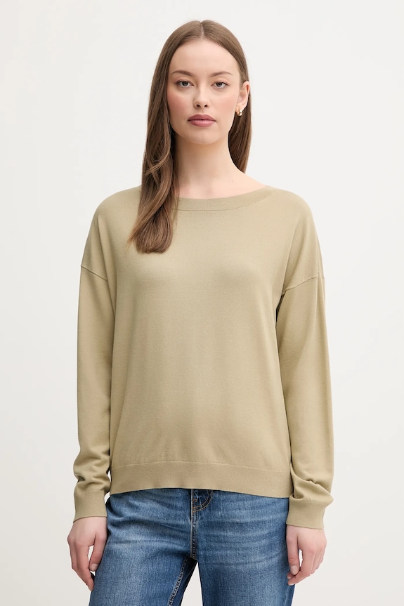 Sisley pulover verde 17Q3M103J