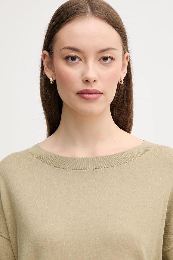 Sisley pulover verde 17Q3M103J