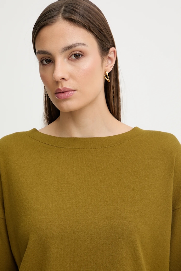 Sisley pulover verde 17Q3M103J