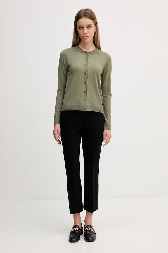 Sisley kardigan 17Q3M5203 zielony AW25