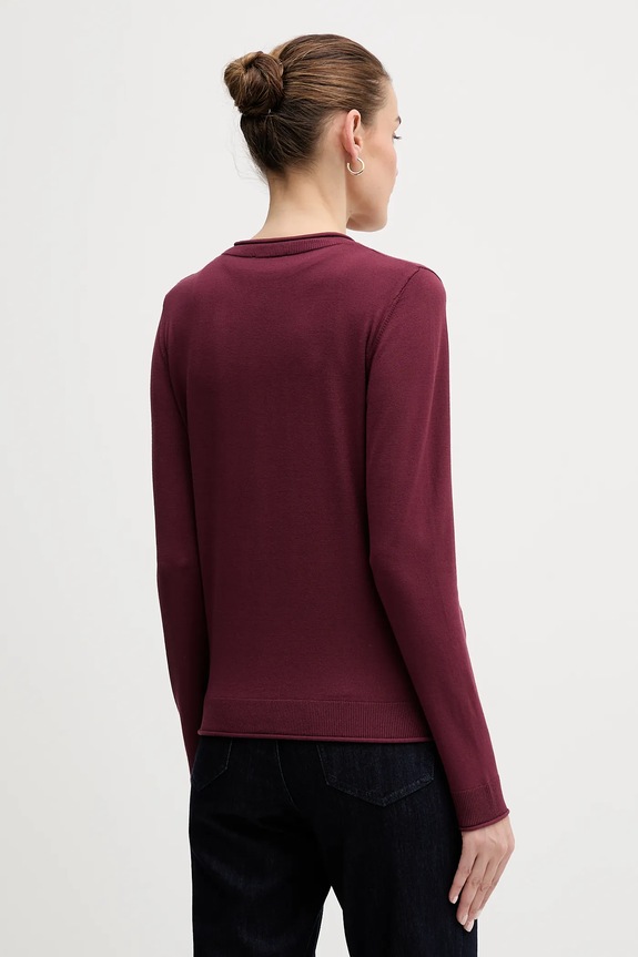Îmbrăcăminte Sisley cardigan 17Q3M5203 burgundia