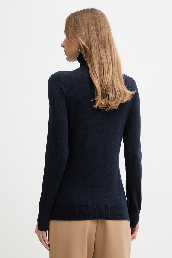 Ρούχα Πουλόβερ με προσθήκη μαλλιού Sisley 102HM2174 σκούρο μπλε