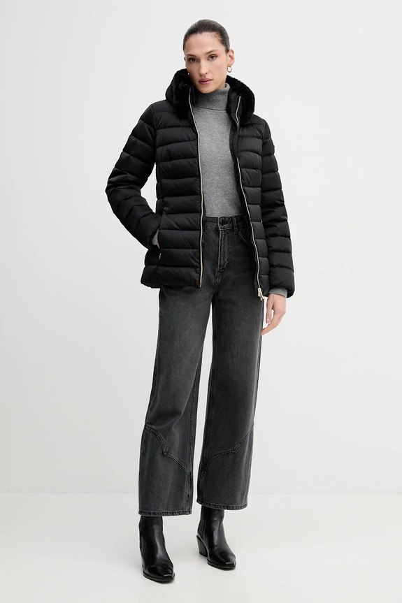 Sisley sweter z domieszką wełny 102HM2174 szary AW25