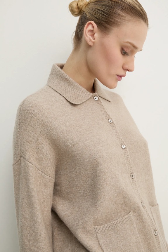 Pulover Abercrombie & Fitch bež KI150.4223.410