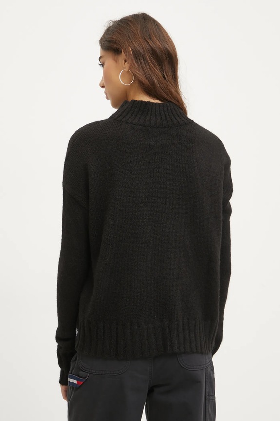 Îmbrăcăminte Superdry pulover din amestec de lana W6110551A.02A negru