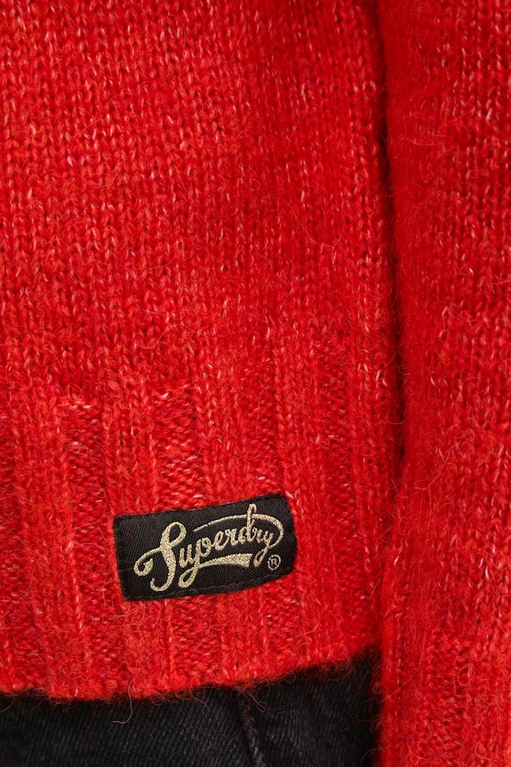 Superdry pulover din amestec de lana W6110551A.1KC portocaliu