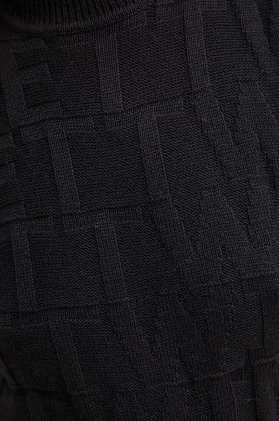 Svetr z vlněné směsi Twinset 242TP3600 černá