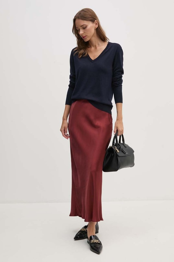 Gant sweter 4803187 granatowy AW24
