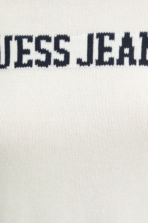 Bavlnený sveter Guess Jeans W4BR10.Z3HM1 béžová