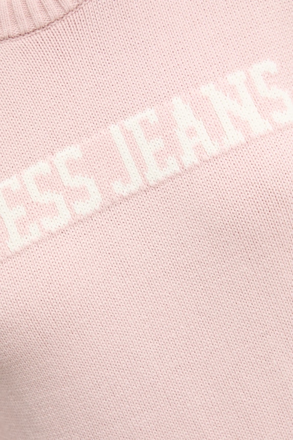 Bavlnený sveter Guess Jeans W4BR10.Z3HM1 ružová