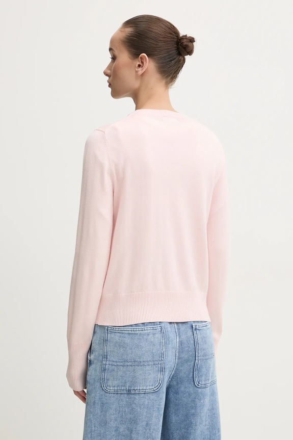 Odzież Guess Jeans sweter z domieszką wełny W4BR83.Z3HO2 różowy