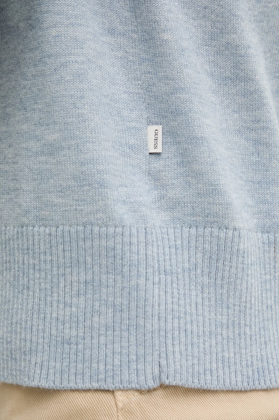 Sveter s prímesou vlny Guess Jeans W4BR83.Z3HO2 modrá
