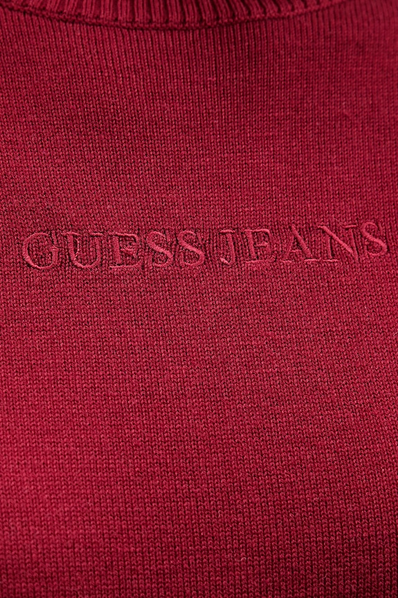 Pulover Guess Jeans W4BR15.Z3HO2 bordo