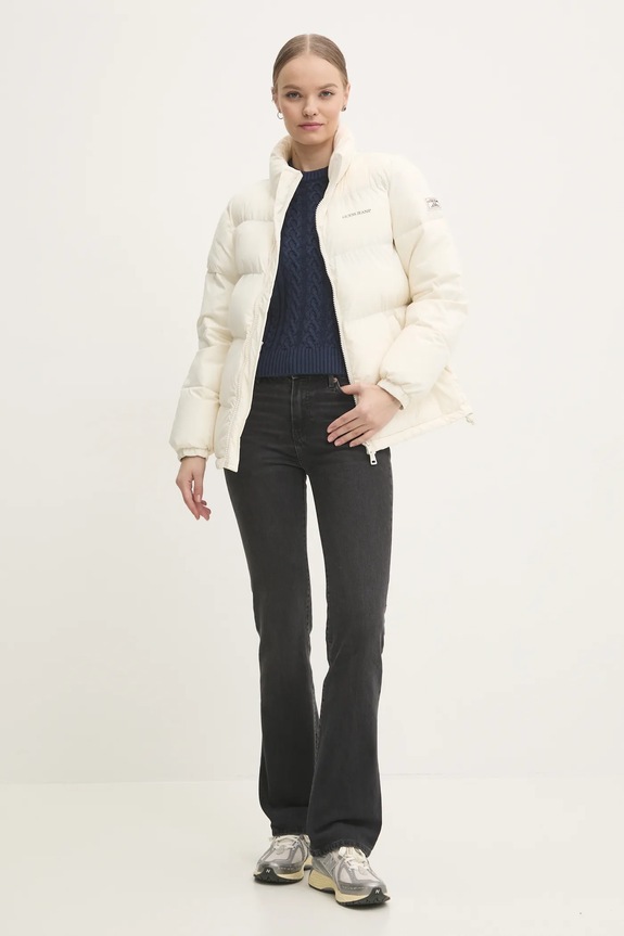 Пуловер с вълна Guess Jeans W4BR13.Z3HN2 тъмносин AW24