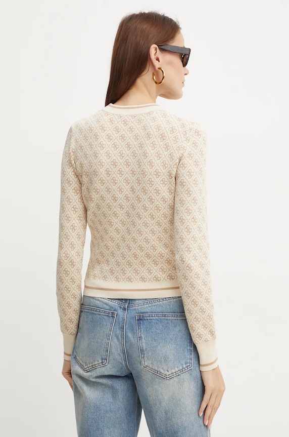 Îmbrăcăminte Guess pulover LISE W4BR21.Z37K0 bej