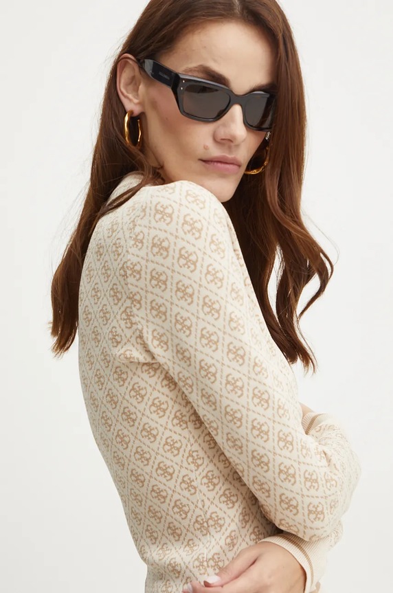 Guess pulover LISE bej W4BR21.Z37K0