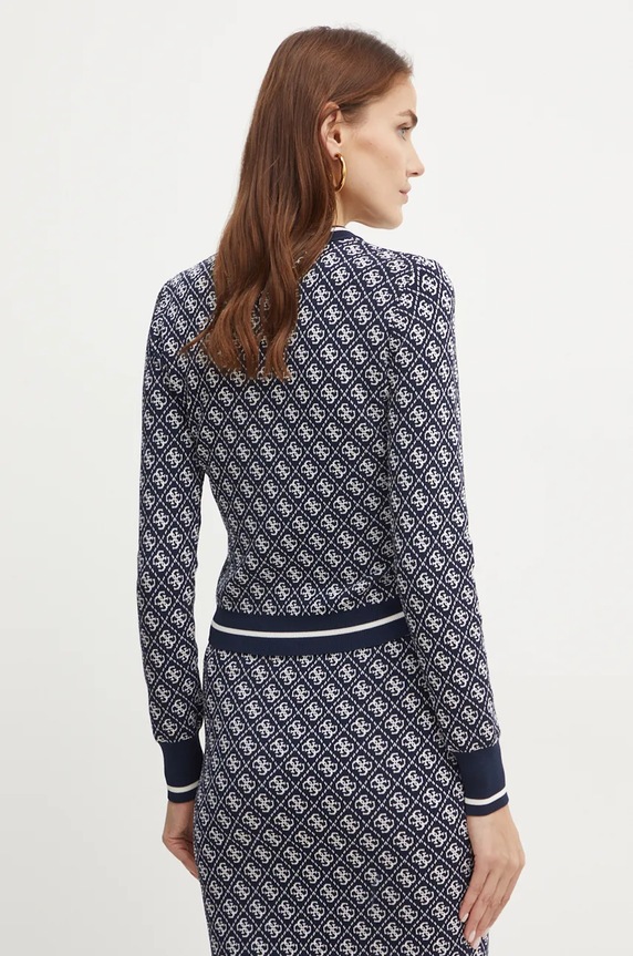 Oblečení Svetr Guess LISE W4BR21.Z37K0 námořnická modř