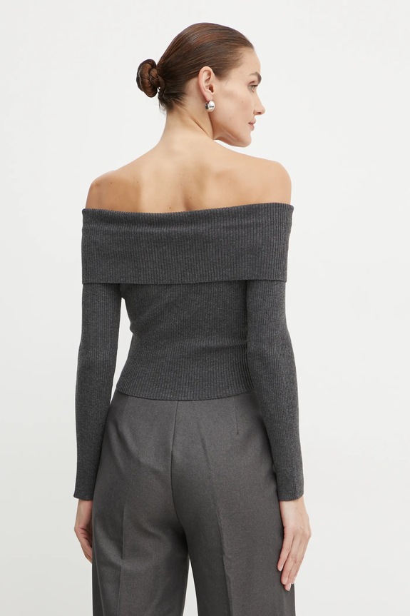 Odzież Guess sweter NINA W4BR73.Z3K92 szary