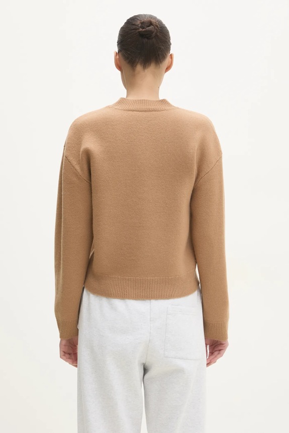Ρούχα Μάλλινο πουλόβερ A.P.C. Pull Esther WVBDK.F23373.CAB καφέ
