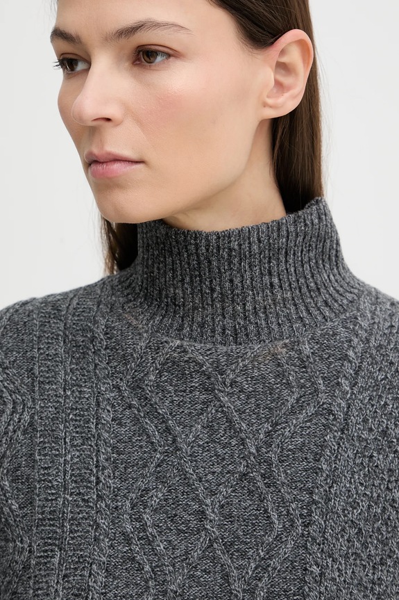 A.P.C. kamizelka wełniana Pull Cameron WVBDQ.F23391.PLC szary