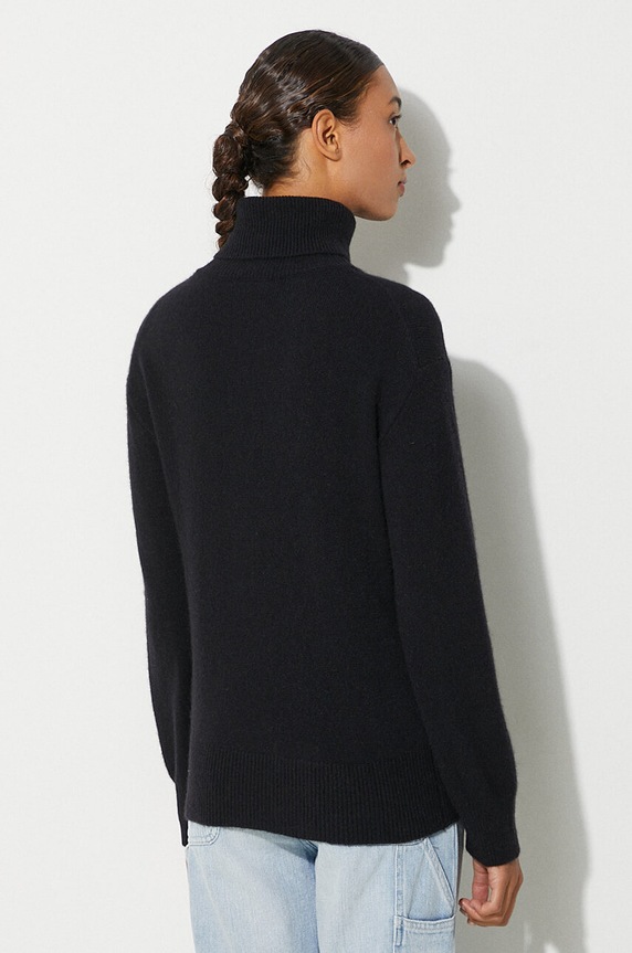 Odzież A.P.C. sweter wełniany Pull Amal WYAAD.F23374.LZZ czarny