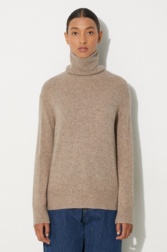 A.P.C. woolen jumper Pull Amal medium thickness beige WYAAD.F23374.PAC
