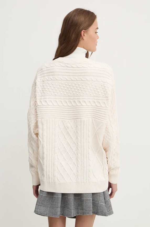 Ruházat adidas Originals pulóver 70s Trefoil Sweater JN8318 bézs